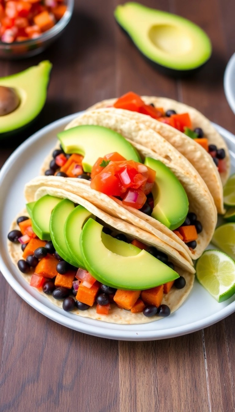 20 Easy Weekly Meal Prep Ideas That Will Save You Time and Money! - 15. Sweet Potato and Black Bean Tacos