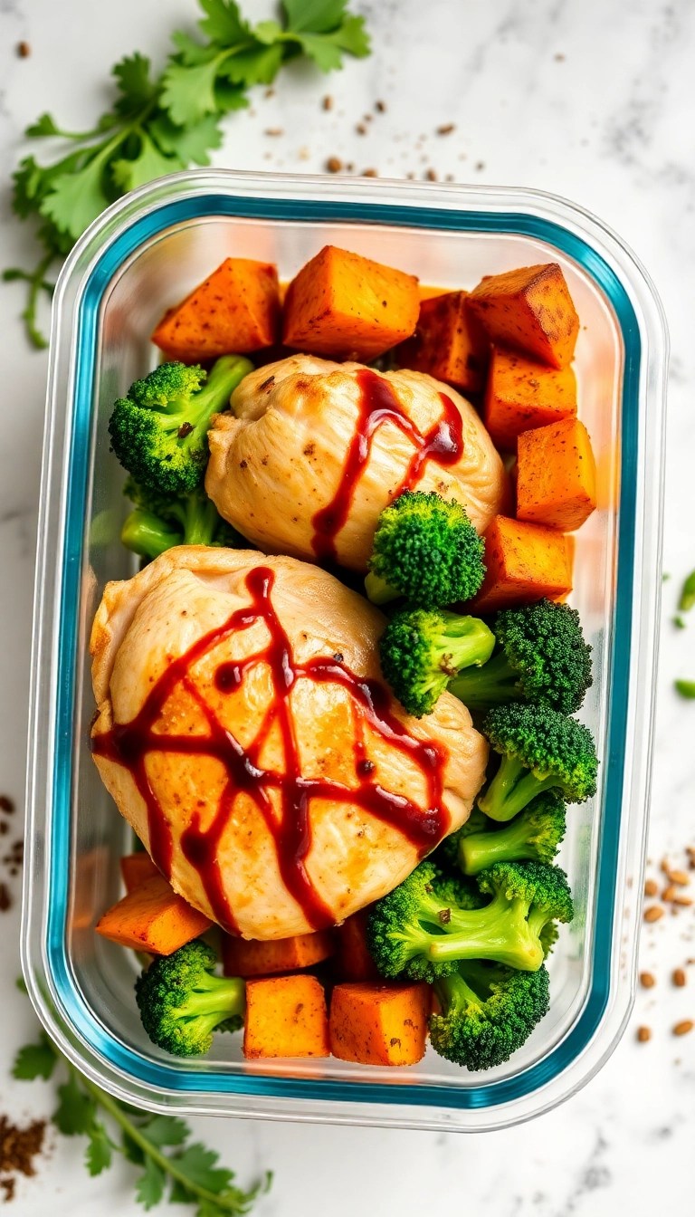 20 Easy Weekly Meal Prep Ideas That Will Save You Time and Money! - 2. Baked Chicken and Veggies